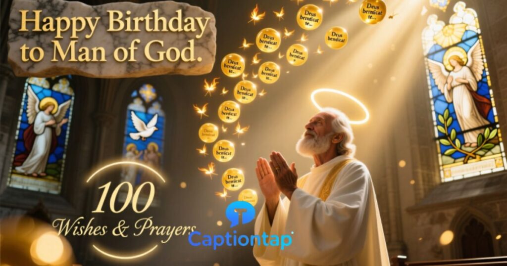 Happy Birthday to Man of God 100 Wishes & Prayers