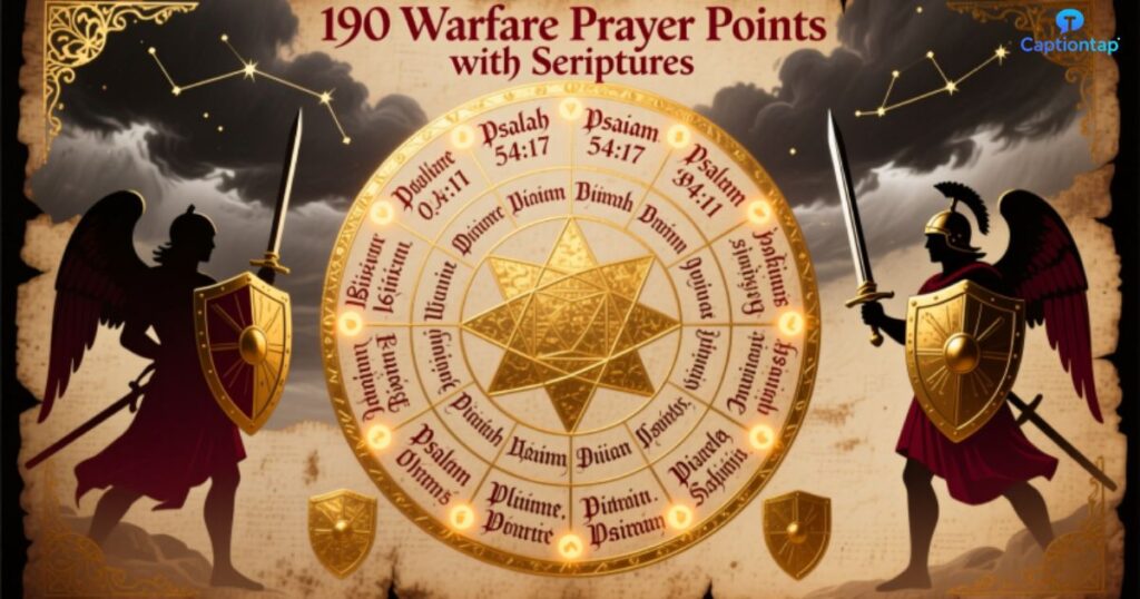 190 Warfare Prayer Points with Scriptures