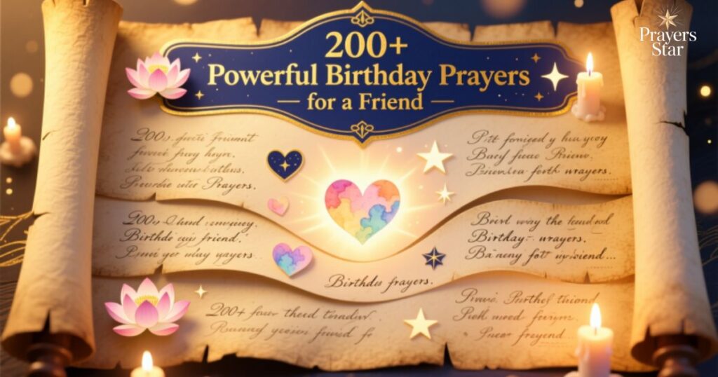 200+ Powerful Birthday Prayers for a Friend