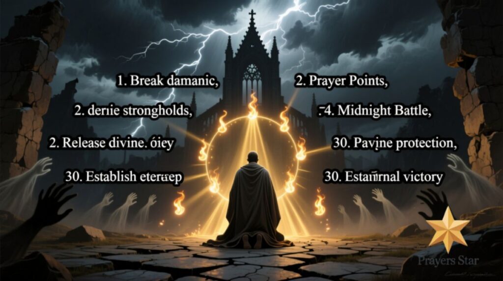 30 Prayer Points for Midnight Battle