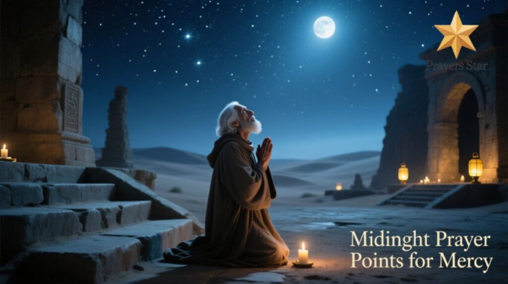 Midnight Prayer Points for Mercy