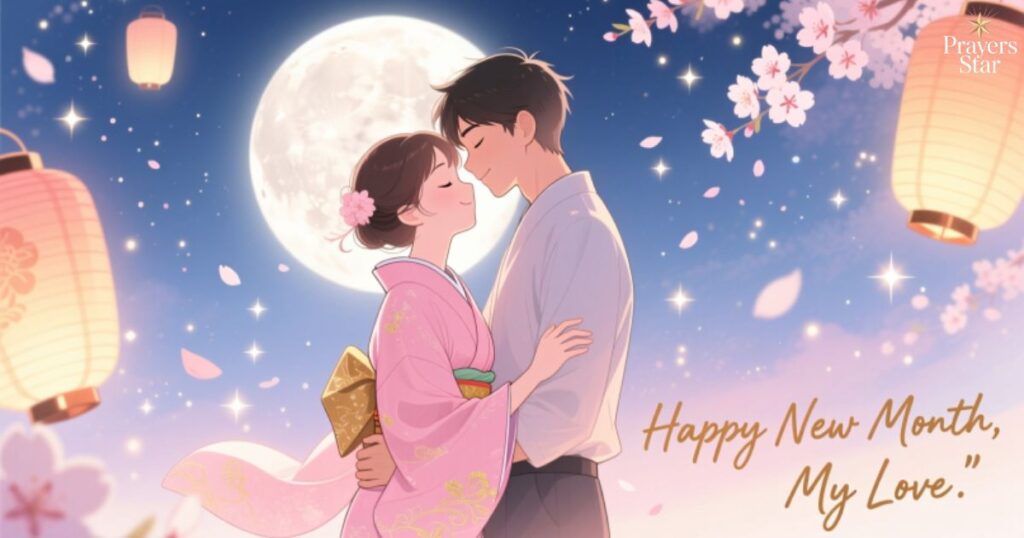 Romantic Happy New Month Messages for Lovers